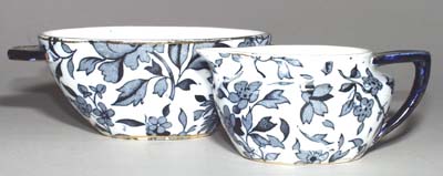 Creamer and Sugar Bowl c1883